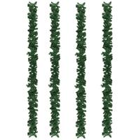 VidaXL Kerstslingers 4 st 270 cm pvc groen - thumbnail