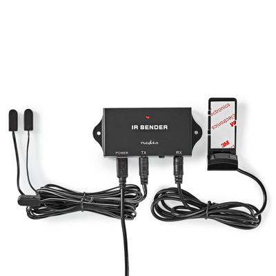 Nedis IREX050BK Ir-extender Voor Afstandsbedieningen 30 - 60 Khz Voor 3 Apparaten 7,0 M Bereik Zwart - thumbnail
