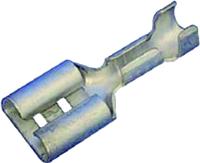 Intercable 180276 Platte stekker (female) Vertint Insteekbreedte: 4.8 mm Insteekdikte: 0.8 mm Ongeïsoleerd Blauw 1 stuk(s) - thumbnail