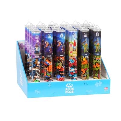 Plus Plus Mythical / 24 pcs tube display plus-plus tubes (7474)
