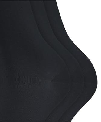FALKE 3-paar Cotton Touch dames sokken - Katoenen sokken met badstof zool