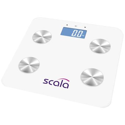 Scala SC 4280 Analyse-personenweegschaal Digitaal Weegbereik (max.): 180 kg Wit Scala SC 4280 Analyse-personenweegschaal Digitaal Weegbereik (max.): 180 kg Wit