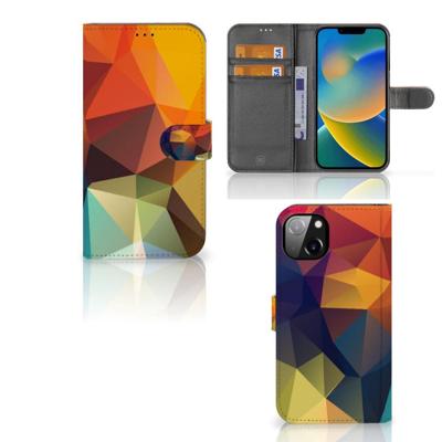 iPhone 14 Plus | Book Case | Polygon Color