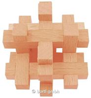 Eureka houten breinpuzzels extreme, 4st. - thumbnail