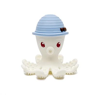Bijtring Bonnie de octopus Baby to love lichtblauw