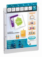 Presentatieringband Oxford Polyvision A4 4-rings O-mech 20mm transparant | 12 stuks - thumbnail