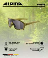 Olympic Sportswear Alpina sports sportbril bonfire olijf - thumbnail