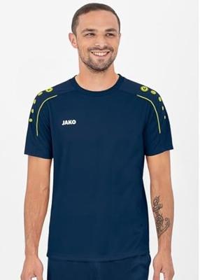 JAKO 6150K T-Shirt Classico Kids - Nachtblauw/Citroen - 164