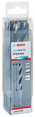 Bosch Accessoires 10X Metaalboor HSS Pointeq 9,9mm - 2608577267 Bosch Accessoires 10X Metaalboor HSS Pointeq 9,9mm - 2608577267