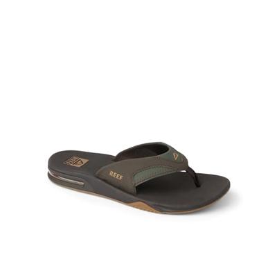 REEF Fanning Slipper Heren Brown/Gum 8