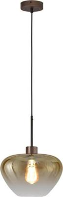 Masterlight HanglampGenua bruin met goud glas Ø 29cm - 2970-15-15-29