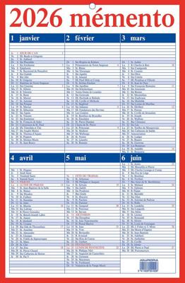 Aurora Memento 10 Franstalig 2026