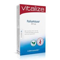 Vitalize Foliumzuur 400mcg Tabletten - thumbnail