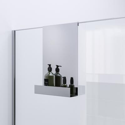 Doucherek Brauer Chrome Edition Hangend met Glasklem Chroom Brauer