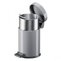 Hailo 0704-442 Solid S Pedaalemmer + 3L Gegalvaniseerde Binnenemmer Grijs - thumbnail