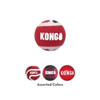 KONG SIGNATURE BALLEN ASSORTI 7X7X7 CM 4 ST - thumbnail