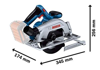 Bosch Professional GKS 18V-57-2 Accu Cirkelzaag 165mm 18V Basic Body in L-Boxx - 06016C1201 - thumbnail