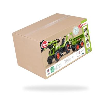 Falk Claas Traptractor Set Groen Falk Claas Traptractor Set Groen
