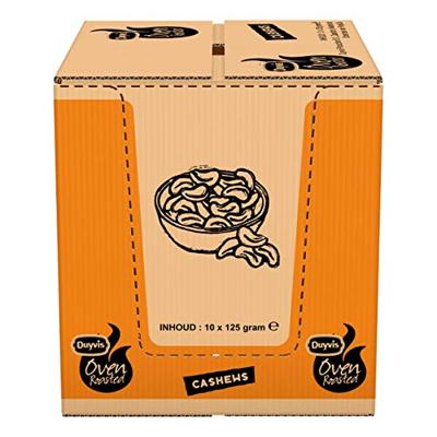Duyvis dry roasted cashews (10x 125gr)