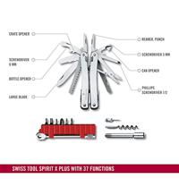 Victorinox Swiss Tool Spirit X Plus Ratchet 3.0236.L Multitool Aantal functies 36 Zilver - thumbnail