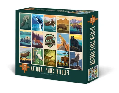 National Parks Wildlife Puzzel 1000 Stukjes
