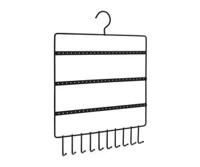 LYVION Oorbellenrekje met hanger - Zwart - thumbnail