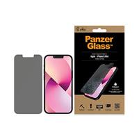 PanzerGlass Privacy P2741 Screenprotector (glas) met privacyfolie Apple iPhone 13 mini 1 stuk(s) Anti-vingerafdruk, Antibacterieel - thumbnail
