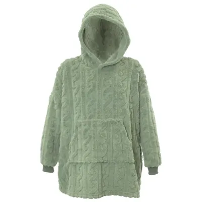 Hoodie Pleun Tea Green One Size