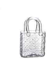 Ideas 4 Seasons Elysee glazen handtas vaas 19x11x28cm - thumbnail