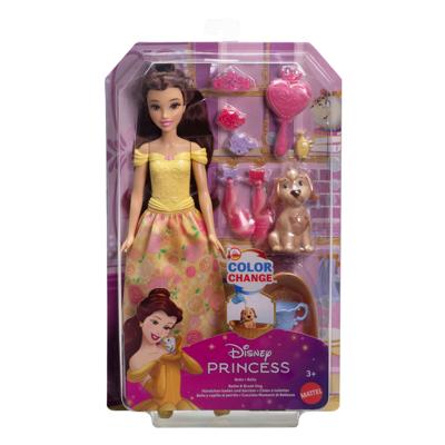 Disney - Prinses Belle en haar hond verzorgingsset - Met bad - Disney Prinses - JFC42