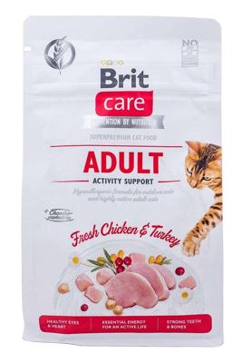 BRIT Care Grain Free Activity Support Adult - droog kattenvoer - 400 g