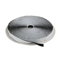 Showgear klittenband zelfklevend 20 mm x 25 m, zwart - thumbnail