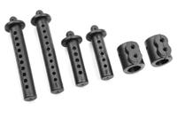 Team Corally - Body Mount Adjustable - Rear - Composite - thumbnail