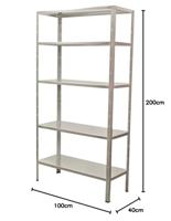 IRONSIDE 140020 Stellingkast compleet Metaal - thumbnail