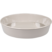 Ornamin Schaal | reusable | onbreekbaar | sAN | rond | 600ml | 37mm | ∅200mm | beige | 10 stuks - thumbnail