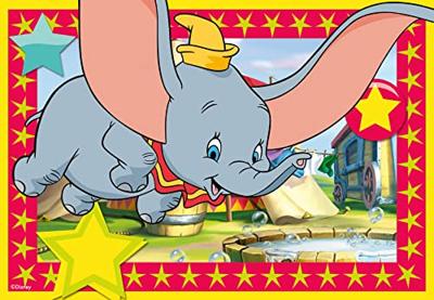 Ravensburger disney classics: dombo en jungleboek legpuzzel, 2x12st. Ravensburger disney classics: dombo en jungleboek legpuzzel, 2x12st.