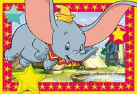 Ravensburger disney classics: dombo en jungleboek legpuzzel, 2x12st. - thumbnail