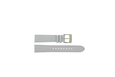 Horlogeband Marc by Marc Jacobs MJ1449 Leder Wit 18mm