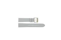 Horlogeband Marc by Marc Jacobs MJ1449 Leder Wit 18mm - thumbnail