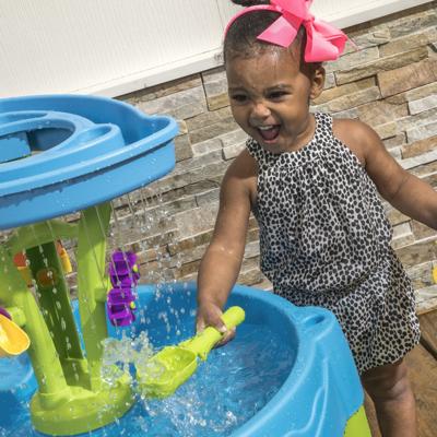 Step 2 Waterspeeltafel Summer Showers Splash Tower Step 2 Waterspeeltafel Summer Showers Splash Tower