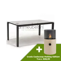 Tuintafel Goa HPL 160 x 95 cm lichtgrijs van 4 Seasons Outdoor - thumbnail