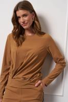 Winona knot top - caramel - 13247 - thumbnail