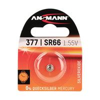 ANSMANN 1516-0019 Sr66/377 Ossido di Argento Batteria per Orologio 1,55V - thumbnail
