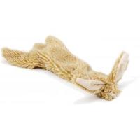 Flatino pluche hondenspeeltje konijn bruin 30 cm - thumbnail