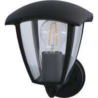 LED Tuinverlichting - Buitenlamp - Sanola Ponci - E27 Fitting - Spatwaterdicht IP44 - Mat Zwart - Aluminium - thumbnail