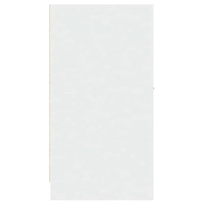 Apothekerskast 40x41x77,5 cm bewerkt hout wit