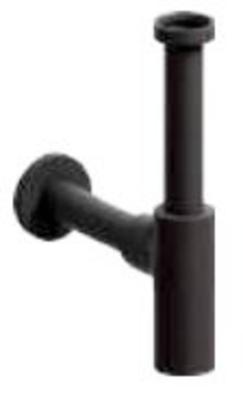 Clou InBe Sifon Rond 5x28,5x23 cm Mat Zwart