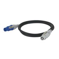 DAP DAP Powercable Blue/White Pro Power Connector 1,5m - thumbnail