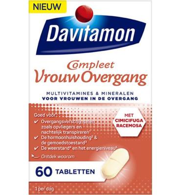Davitamon Compleet vrouw overgang 60 Tabletten