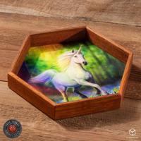 Anne Stokes Dice Tray Chase The Rainbow 20 cm - thumbnail